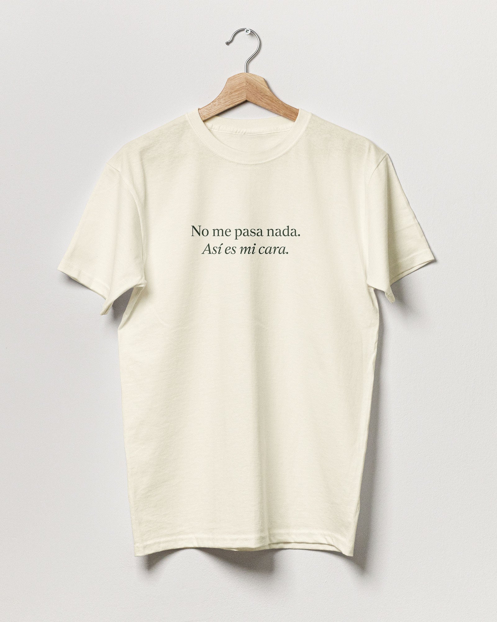Short sleeve t-shirt "Así es mi cara"